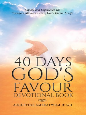 cover image of 40 Days God's Favour Devotional Book